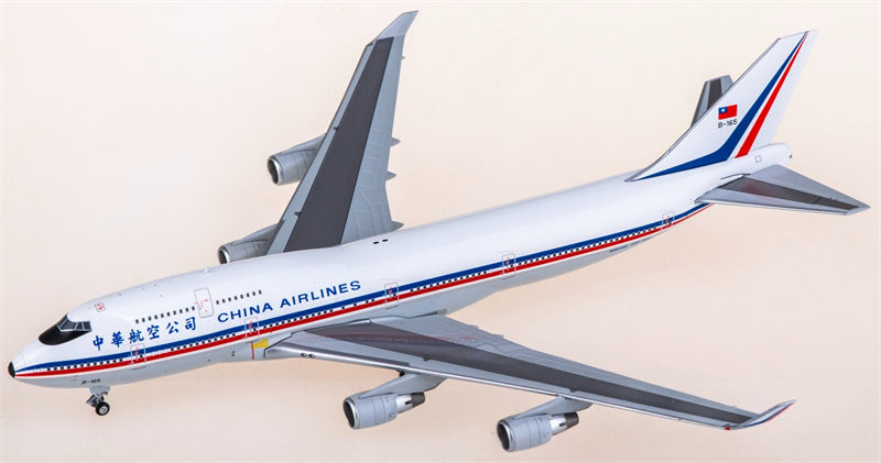 Kylin 1:400 China Airlines Boeing 747-400 B-165 Diecast Model view 3