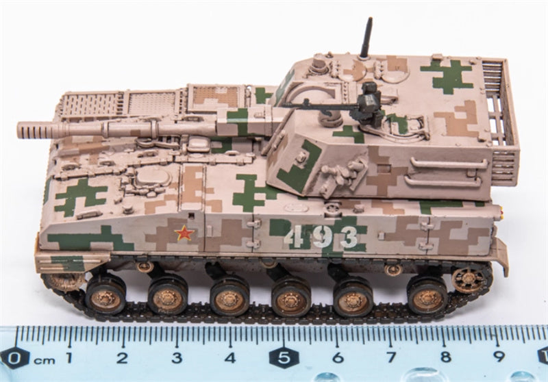 ACE HOBBY Chinese PLZ-07 122mm self-propelled howitzer 1:72 Tank Pre-built Model