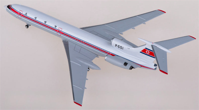NG Models Air Koryo for Tupolev TU-154B P-551 1:400 Airplane Pre-built  Airliner Model Display