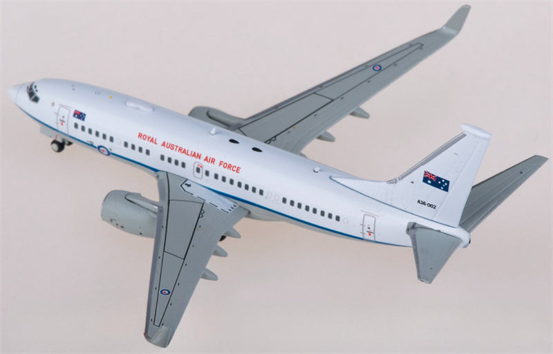 Geminijets RAAF Boeing 737-700W A36-002 1:400 Diecast Model view 2