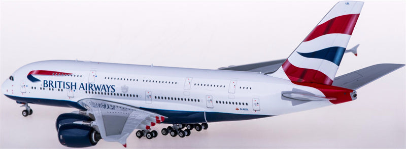 Phoenix British Airways for Airbus A380 G-XLEL 1:400 Airplane Pre-built  Airliner Model Display