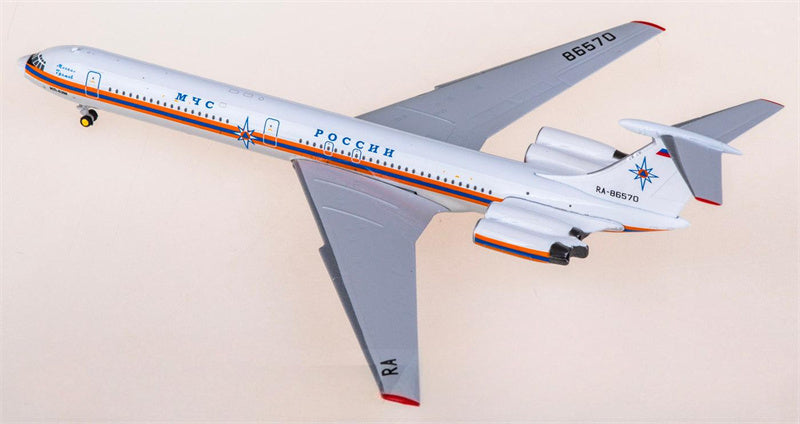 Phoenix Russia Emercom Ilyushin IL-62M RA-86570 1:400 Aircraft Model