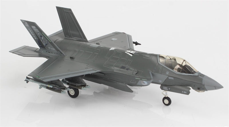HOBBY MASTER F35A Lightning II F-014 322 Sqn. RNLAF 2023 KLU Netherlands 1:72 Aircraft Pre-built Model