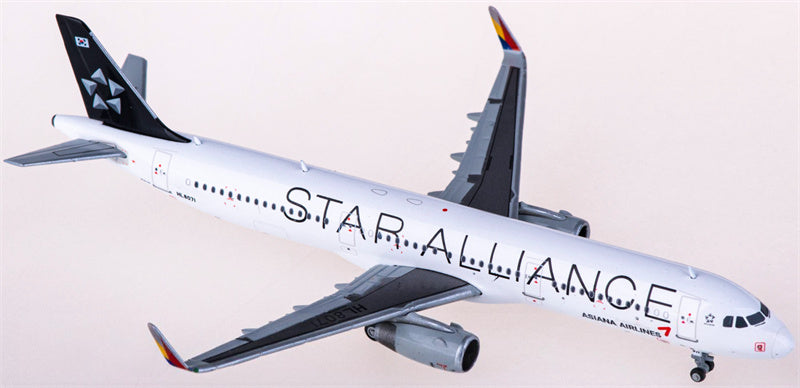 JC Wings Asiana Airbus A321 HL8071 Star Alliance 1:400 Diecast Model view 1