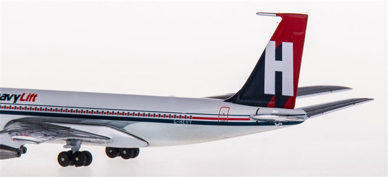 AeroClassics Heavylift Boeing 707-300F G-HEVY 1:400 Diecast Model view 5