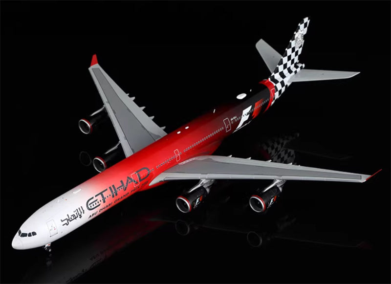 SQ Wings Etihad Airways Airbus A340-600 A6-EHJ 2015 1:200 Aircraft Model