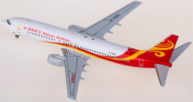 NG Models Hainan Airlines Boeing 737-800 B-5083 1:400 Diecast Model view 3
