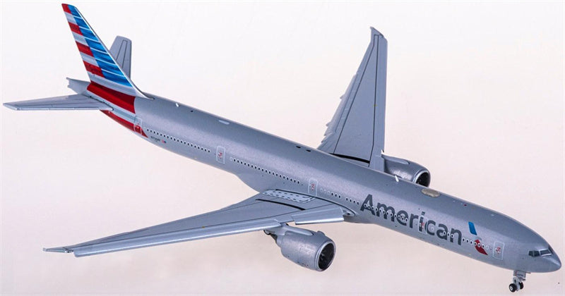 Geminijets American Airlines Boeing 777-300ER N736AT Flaps Down 1:400 Diecast Model view 1