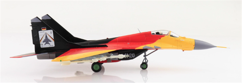 Hobby Master MIG-29 Fulcrum 29+20, JG-73 "Steinhoff", Laage Air Base, 2001 1/72 Aircraft Pre-built Model