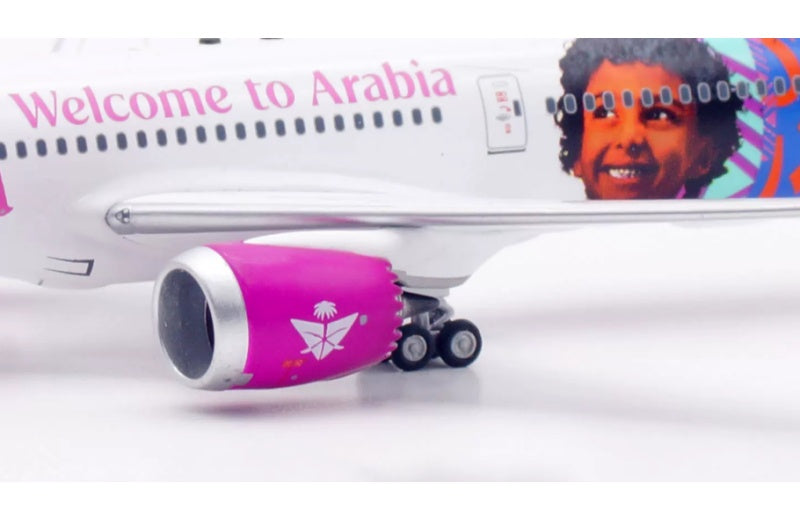Aviation 1:400 Saudi Arabian Airlines B787-9 HZ-ARF  DIECAST Model