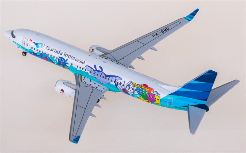 NG Models 1:400 Garuda Indonesia Boeing 737-800 PK-GMU Model