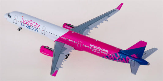 NG Models Wizz Air Airbus A321neo A6-WAC 1:400 Diecast Model view 1