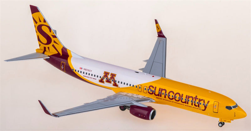 NG Models Sun Country Airlines for Boeing 737-800 N809SY 1:200 Airplane Pre-built  Airliner Model Display