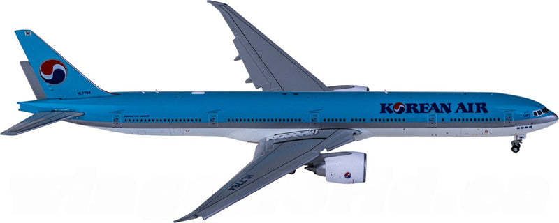 Geminijets Korean Air Boeing 777-300ER HL7784 Flaps Down 1:400 Diecast Model view 1