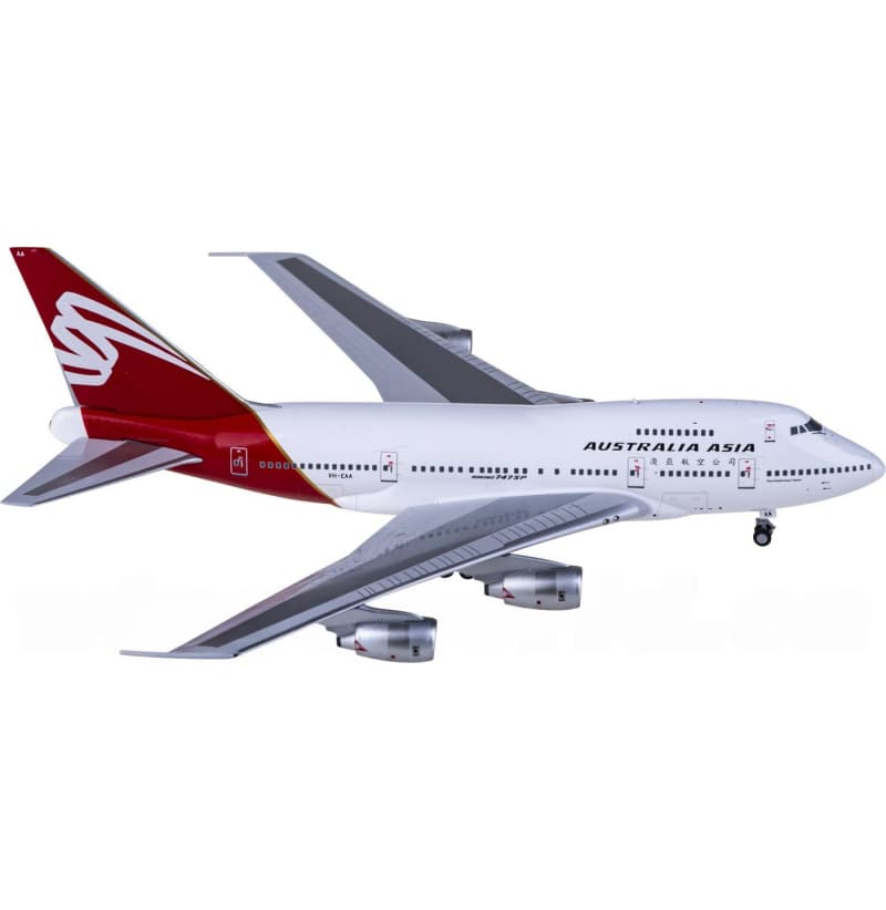 NG Models Australia Asia Airlines Boeing 747SP VH-EAA 1:400 Aircraft Pre-built  Airliner Model Display