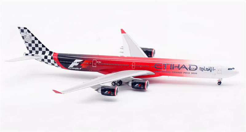 SQ Wings Etihad Airways Airbus A340-600 A6-EHJ 2009 1:200 Aircraft Model