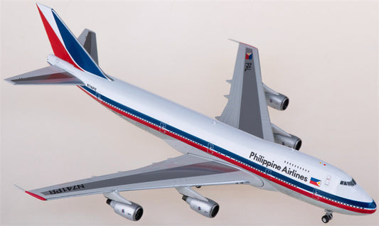 フェニックス・フィリピン航空 ボーイング747-200 N741PR 1:400スケール 飛行機組み立て済み旅客機モデルディスプレイ