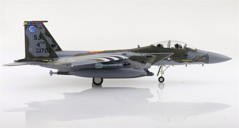 Hobby Master F-15E Spirit of Goldsboro 88-1702 334th FS 4th FW May 2023 1:72 Airplane Pre-built Model