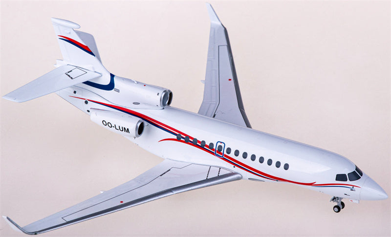 NG Models Belgian Air Component Dassault Falcon 7X OO-LUM 1:200 Diecast Model view 1