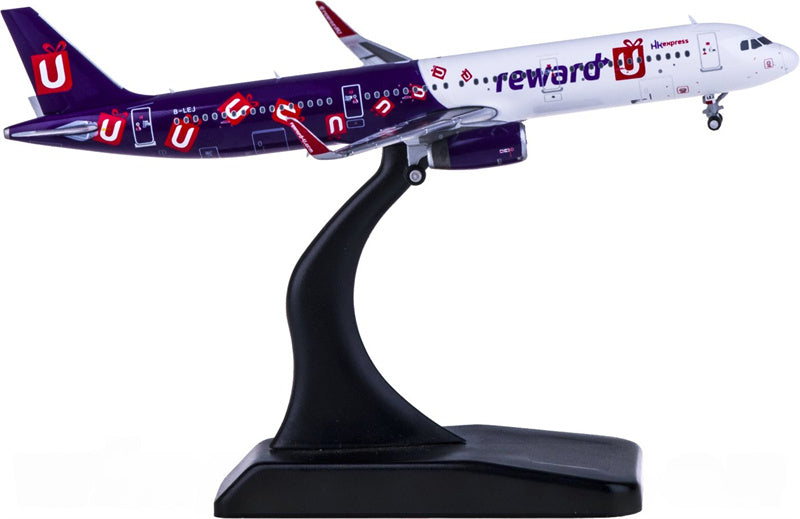 JC Wings HK Express Airbus A321 B-LEJ 1:400 Diecast Model view 2