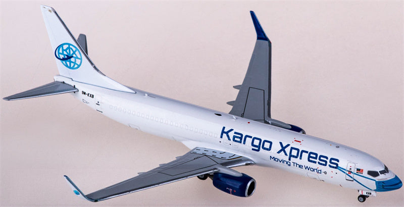 NG Models Kargo Xpress Boeing 737-800 9M-KXB 1:400 Diecast Model view 2