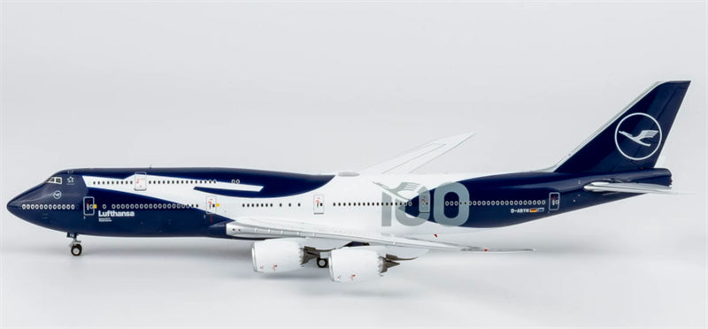 NG Models 1:400 Lufthansa B747-8i D-ABYN 100th Anniversary Standard Edition DIECAST Model