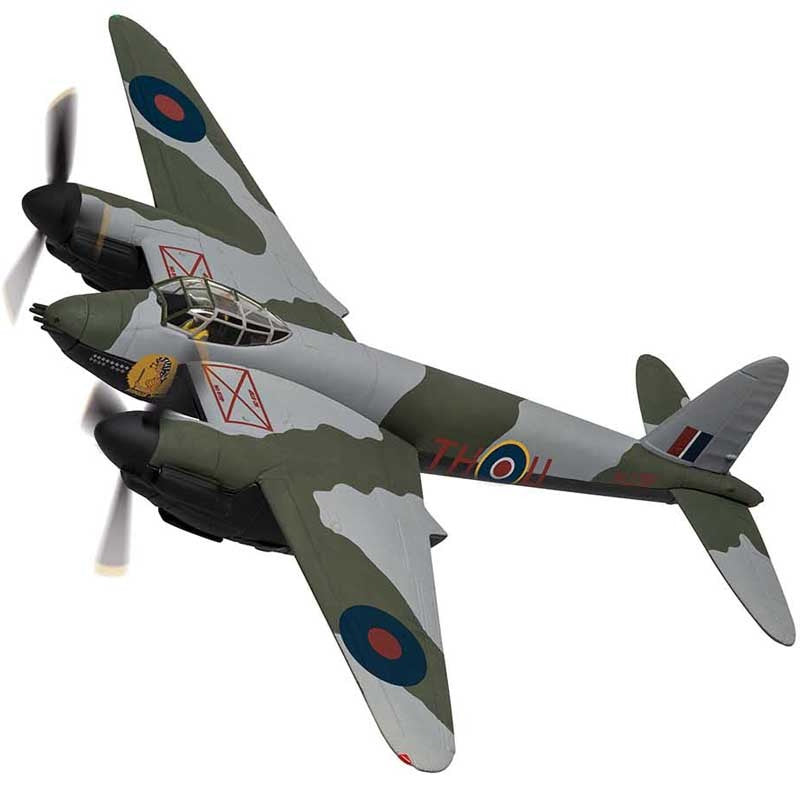 CORGI de Havilland Mosquito FB.Mk VI RCAF No.418 Sqn, HJ719 Moonbeam McSwine, James Forrest 'Lou' Lima, England, Januar 1944 Limited Edition 1/72 Aircraft Pre-built Model