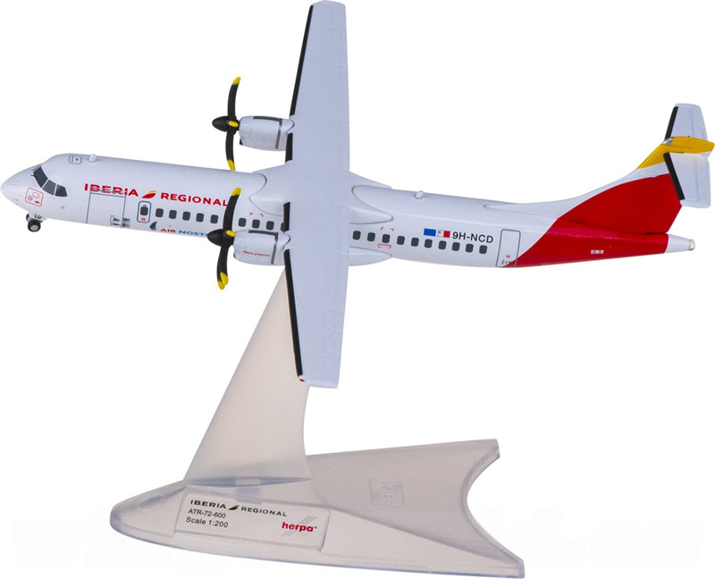 Herpa Iberia ATR-72-600 9H-NCD 1:200 Diecast Model view 2