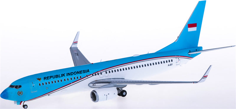 JC Wings Indonesia Air Force Boeing 737-800 A-001 1:200 Diecast Model view 1
