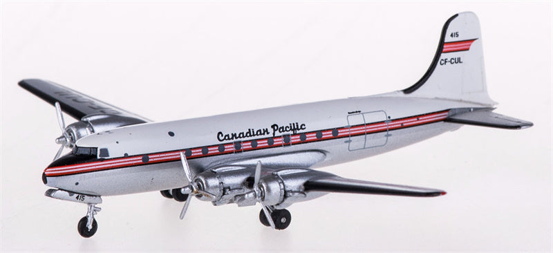 AeroClassics Canadian Pacific Douglas DC-4 CF-CUL 1:400 Diecast Model view 2