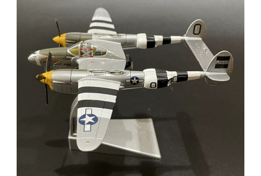 CORGI Aviation Archive Lockheed P-38J Lightning 43-28431 / MC-O ‘Happy Jack’s Go Buggy’ Capt. Jack M Ilfrey 79th FS / 20th FG Kings Cliffe 1:72 Aircraft Pre-built Model