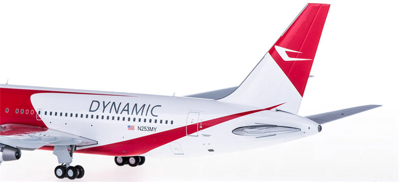 JC Wings Dynamic Airways Boeing 767-200 N253MY 1:200 Diecast Model view 5