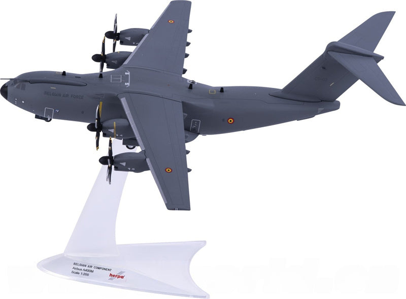 Herpa 1:200 Belgian Air Component Airbus A400 CT-02  Diecast Model