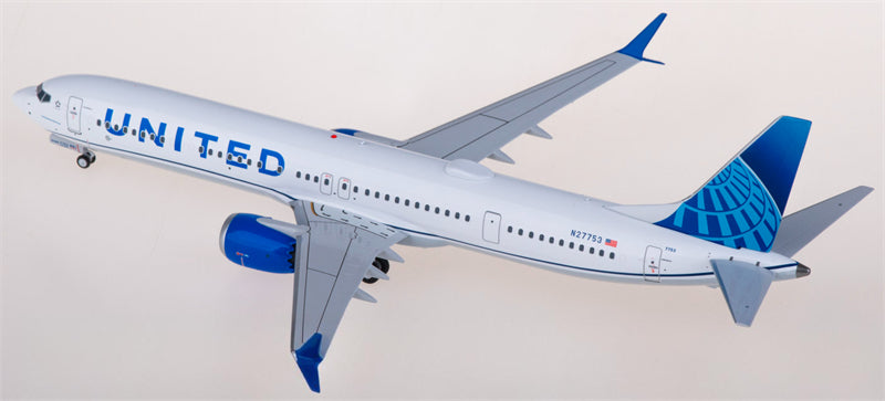 NG Models United Airlines Boeing 737 MAX 10 N27753 1:200 Diecast Model view 2
