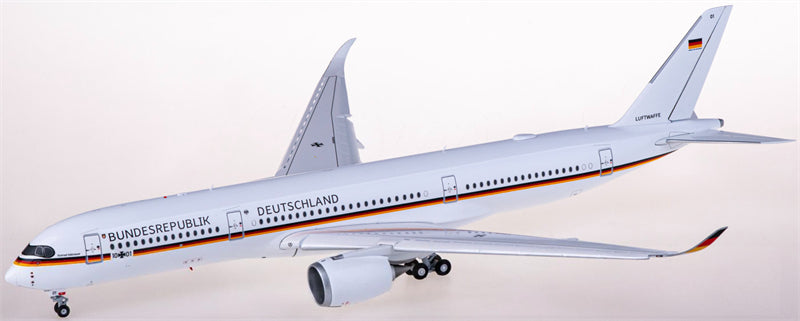 JC Wings Luftwaffe for Airbus A350-900ACJ 10+01 Flaps Down 1:200 Airplane Pre-built Airliner Model Display