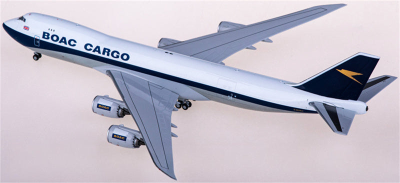 NG モデル BOAC カーゴ ボーイング 747-8F G-BOAC 1:400 飛行機組み立て済み旅客機モデル ディスプレイ用