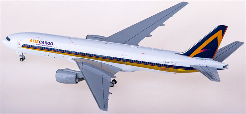 JC Wings AlisCargo Airlines Boeing 777-200ER EI-GWB 1:400 Diecast Model view 2