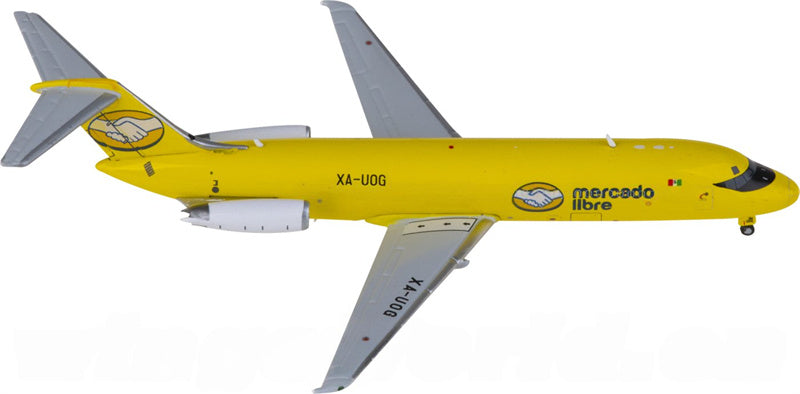 JC Wings Mercado Libre McDonnell Douglas DC-9-30F XA-UOG 1:400 Diecast Model view 3