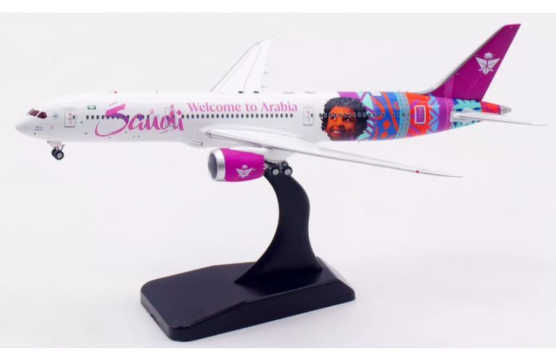 Aviation 1:400 Saudi Arabian Airlines B787-9 HZ-ARF  DIECAST Model