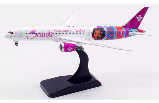 Aviation 1:400 Saudi Arabian Airlines B787-9 HZ-ARF  DIECAST Model