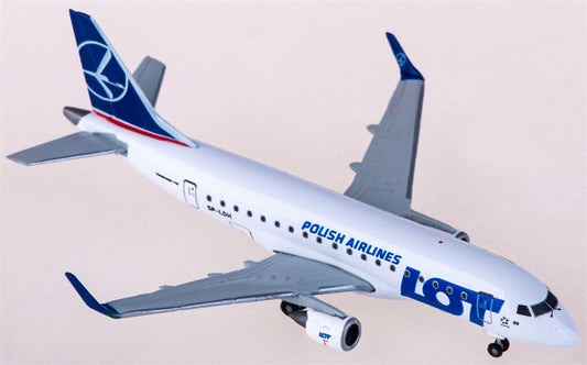 Herpa LOT Embraer ERJ-170 SP-LDH 1:500 Diecast Model view 1