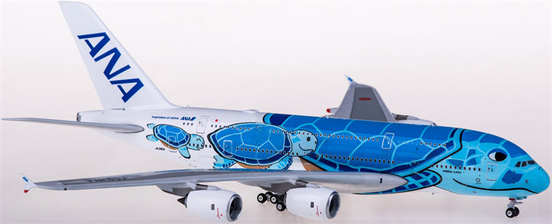 Phoenix 1:400 ANA Airbus A380 Lani JA381A Diecast Model view 1