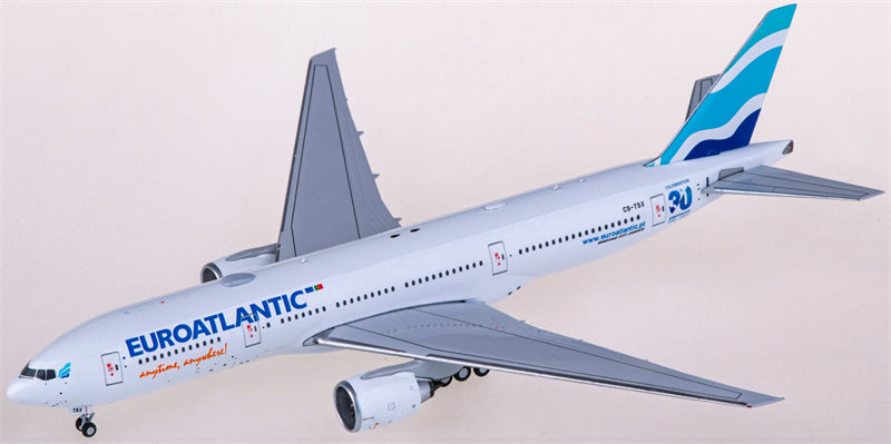 NG Models EuroAtlantic Boeing 777-200ER CS-TSX 1:400 Diecast Model view 2