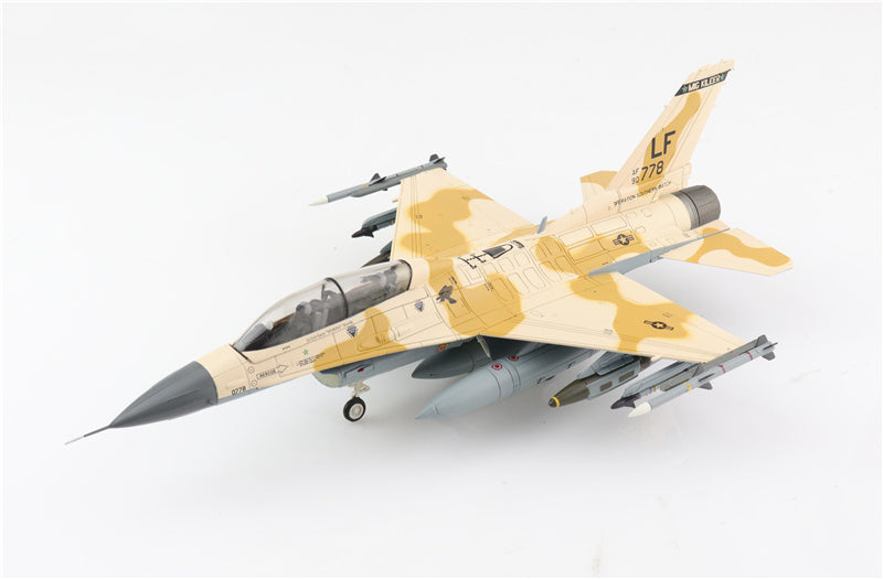 HOBBY MASTER F-16D Fighting Falcon Mig Killer 90-0778 310th FS Luke AF Base June 2022 1/72 Aircraft Pre-built Model
