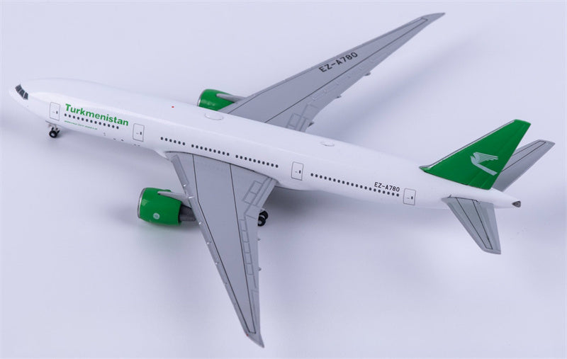 Herpa 1:500 Turkmenistan Airlines Boeing 777-200LR EZ-A780  Diecast Model
