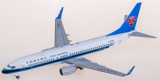 NG Models China Southern Airlines Boeing 737-800 B-206A 1:200 Diecast Model view 1