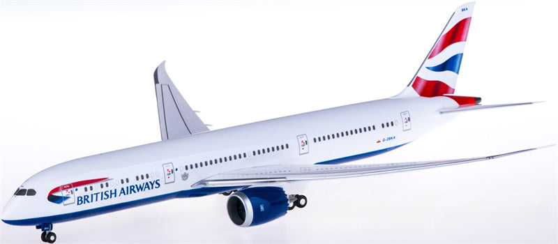 Hogan British Airways for Boeing 787-9 G-ZBKA 1:200 Aircraft Pre-built  Airliner Model Display