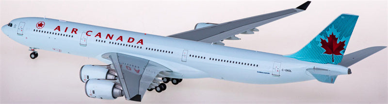 JC Wings Air Canada Airbus A340-500 C-GKOL 1:200 Diecast Model view 2