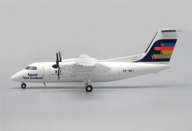 JC Wings Ansett New Zealand Bombardier Dash 8 Q100 ZK-NEY 1:200 Diecast Model view 1