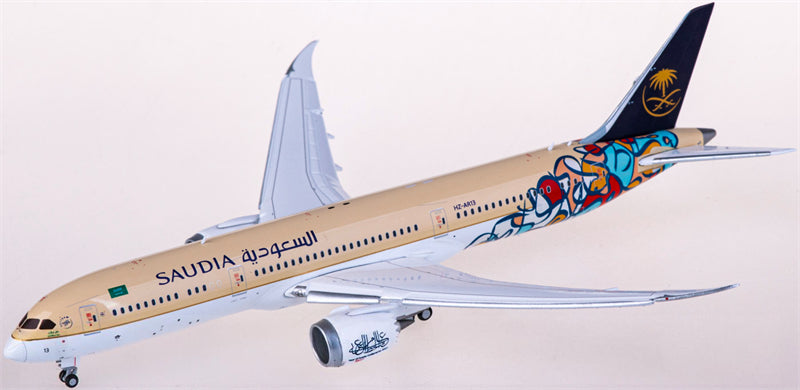 JC Wings Saudia Boeing 787-9 Dreamliner HZ-AR13 Flaps Down 1:400 Diecast Model view 2